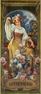 Allegorie De L'ete by Constant Pr. Hoste