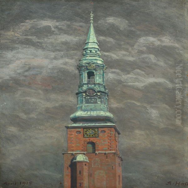 View With Sct. Petri Church Spire. - view 1