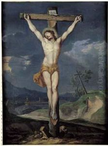 La Crucifixion by Rene Antoine Houasse