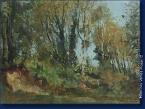 Sous-bois by Charles Houben