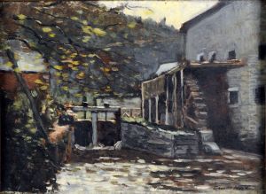 Le Moulin A Eau by Charles Houben