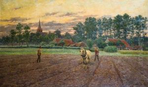 Kempisch Landschap by Henri Houben