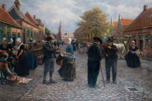 Zeeuwse Marktdag by Henri Houben