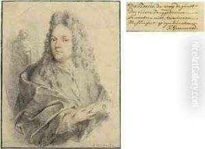 Portrait Of Jakob Zeeus by Arnold Houbraken