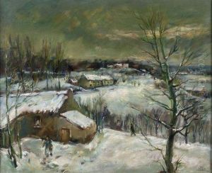 Paysage De Neige by Rob Houpels