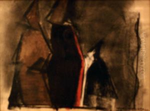 La Procession by Henri Hourtal