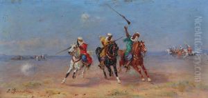 Arabskie Popisy by Edouard Houssin