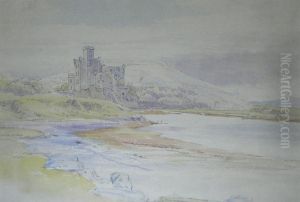 Dunvegan Castle, Skye From The South-east by John Adam P. Houston
