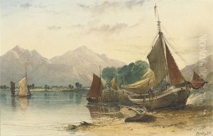 Kilmun Pier, Holy Loch, Scotland by John Adam P. Houston