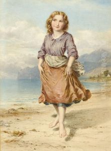A Girl On The Beach A Girl On The Beach