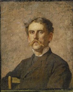 Portrait Of A Gentleman by Thomas Hovenden