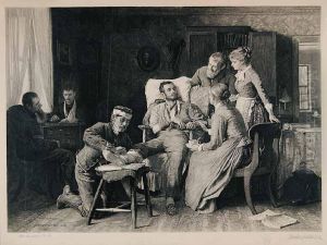 In The Hands Of The Enemy [after Gettysburgh] by Thomas Hovenden
