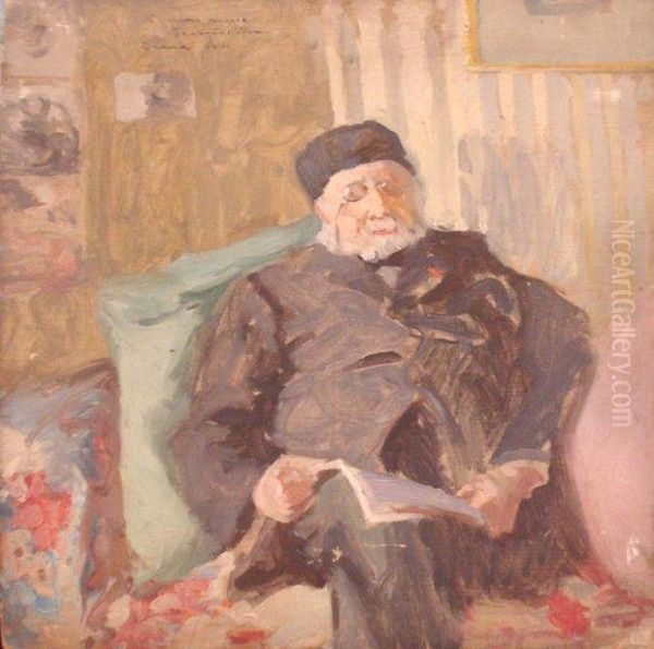 Vieil Homme Lisant - view 1