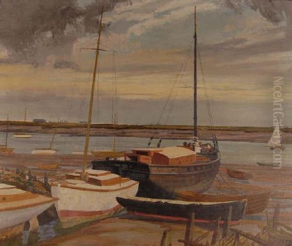 Boatyard Scene - view 1
