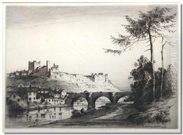 Richmond Castle, Yorks - view 1