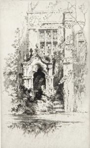 Gothic Doorway by Albany E. Howarth