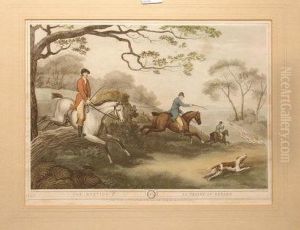 A Coloured Hunting Print A Coloured Hunting Print