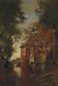 Mill House by Alfred Cornelius Howland