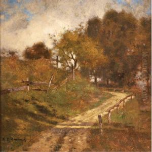 A Country Lane In Vermont by Alfred Cornelius Howland