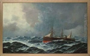 On Rough Seas by Edward Hoyer