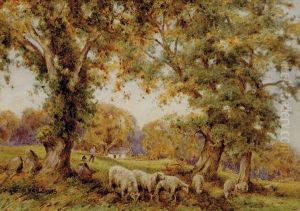 Wooded Pasture In Conway Valley Exh Rca by William R. Hoyles
