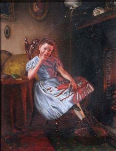 Rest By The Fireside by Philipp Hoyoll