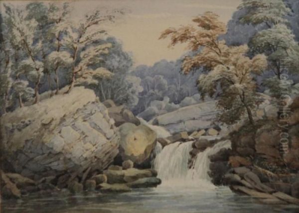 Waterfall Scene - view 1