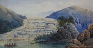 The White Terraces by John Barr Clarke Hoyte