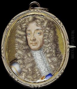 James Ii (b.1633), King Of England (1685-1688), Wearing White Lace Jabot, Armour And Full-bottomed Wig