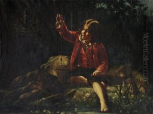 The Young Fisherman by Pierre Adolphe Huas
