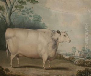 The Habertoft Short Horned Prize Cow by Bennet Hubbard
