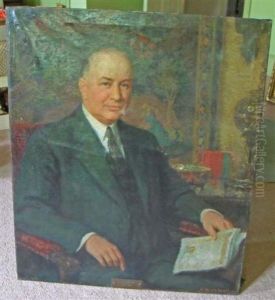 Portrait Of A Gentleman by Henry Salem Hubbell