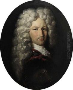 Ritratto Di Gentiluomo by Johann Rudolf Huber