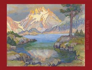 Bergsee by Karl Theodor Huber