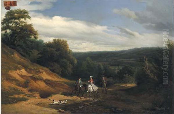 "chemin De Corbeville : Vue Prise Aux Environs D'orsay (seine-et-oise)". - view 1