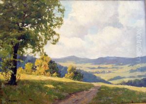 Paysage De Campagne by Paul Huber