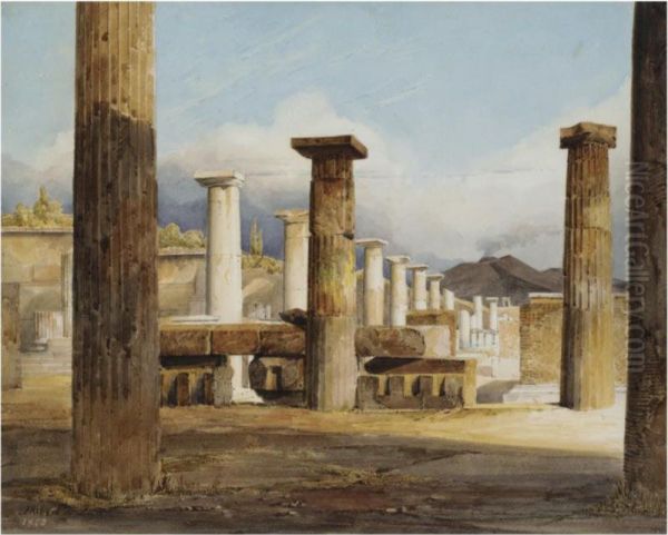 Ruins Of Pompeii - view 1