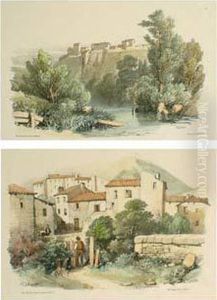 Ecole Francaise by Jean-Baptiste Louis Hubert