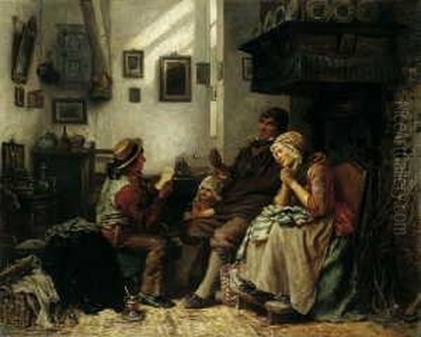 Signiert Und Datiert Unten Rechts: Carl Hubner 1859. - view 1