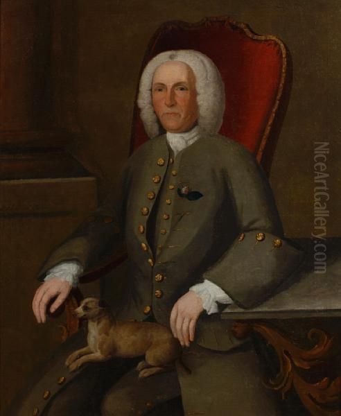 A Portrait Of A Seated Gentleman - view 1