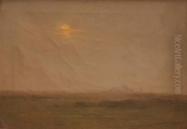 Landscape With Moon - view 1