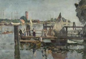 View Of Travemunde by Ulrich Hubner