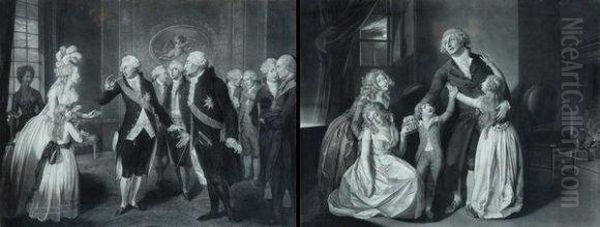 Avenement De Louis Xvi Au Tronede France Et Les Derniers Adieux De Louis Xvi A Sa Famille - view 1