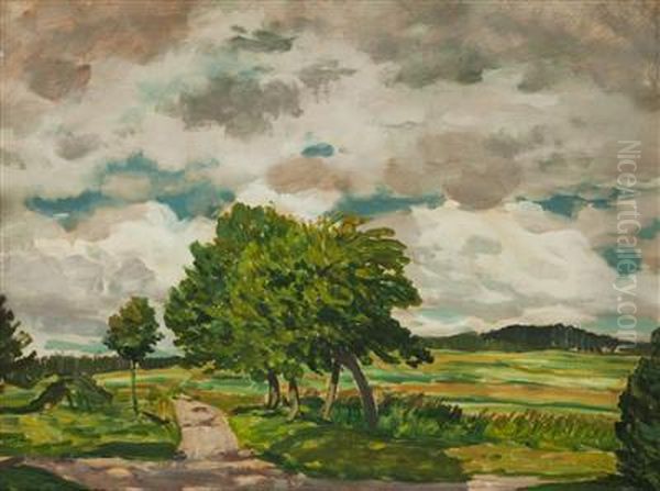 Trees By The Roadside - view 1