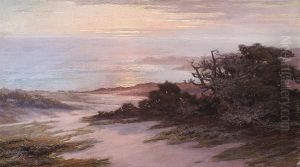 Sunset Over The Coast by Charles Bradford Hudson