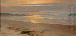 Sunset Along The Shore by Charles Bradford Hudson