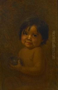 Ellen Duncan As A Baby by Grace Carpenter Hudson