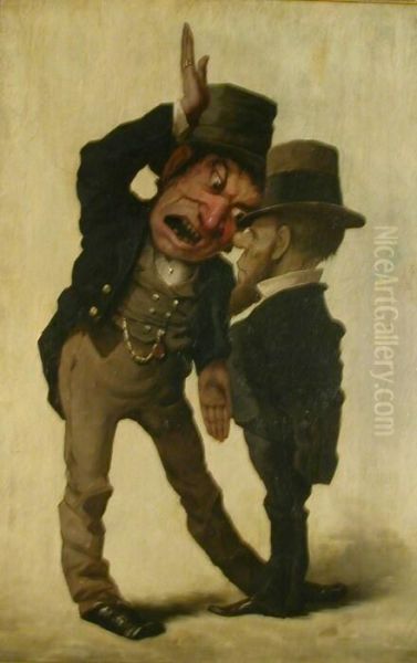 A Political Debate Between Two Irishmen - view 1