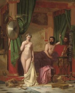 The Myth Of King Candaules by Charles Desire Hue