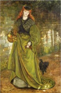 Portrait Of Laura, Wife Of Sir Lawrence Alma-tadema by Catherine Madox B. Hueffer